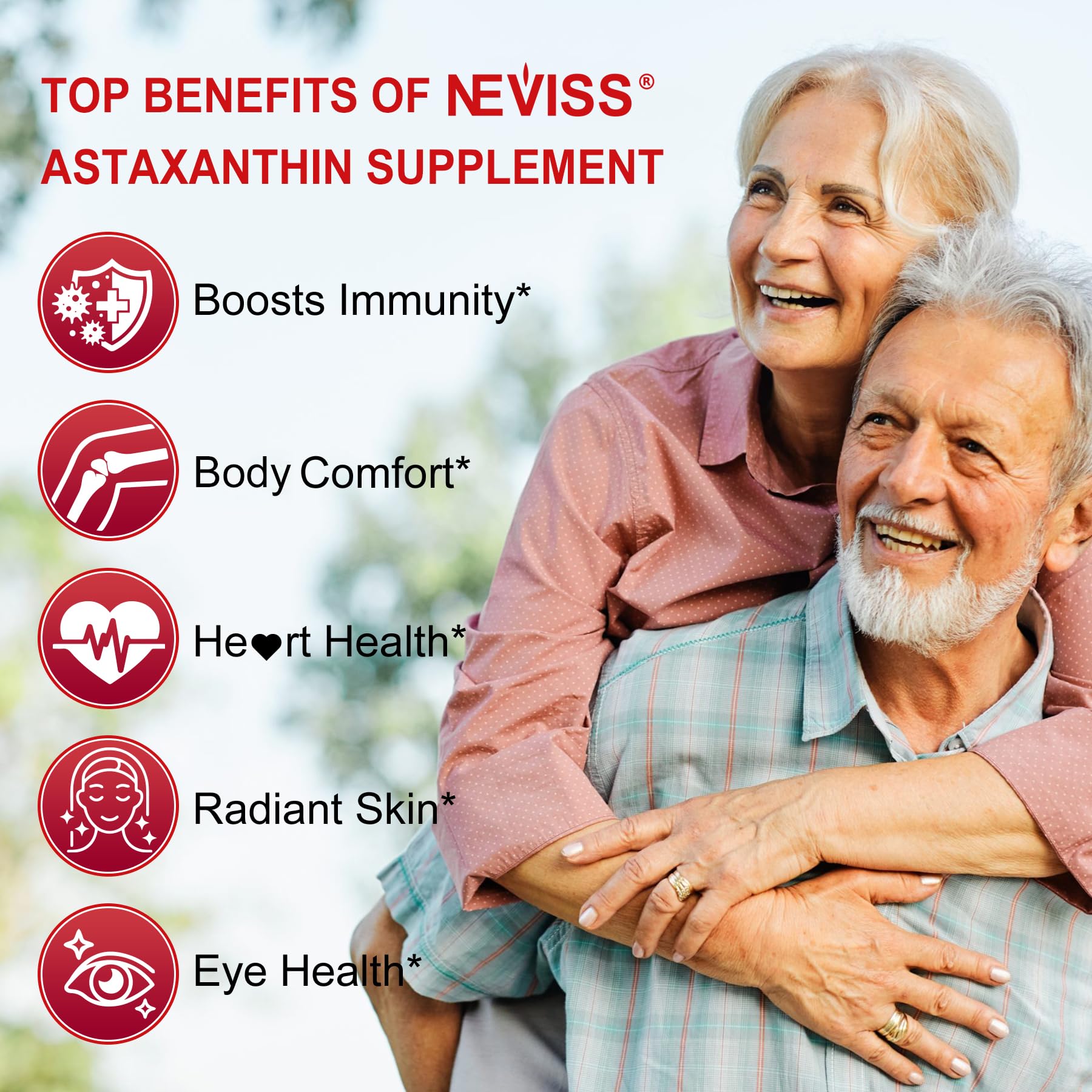 Astaxanthin Supplements 24mg, 5 Month Supply - Coconut MCT Oil, Fresh Microalgae Source w/Grape Seed Oil, Ashwagandha - Antioxidants for Healthy Skin, Eyes, Aging - Non-GMO & Gluten Free, 150 Softgels - Image 5